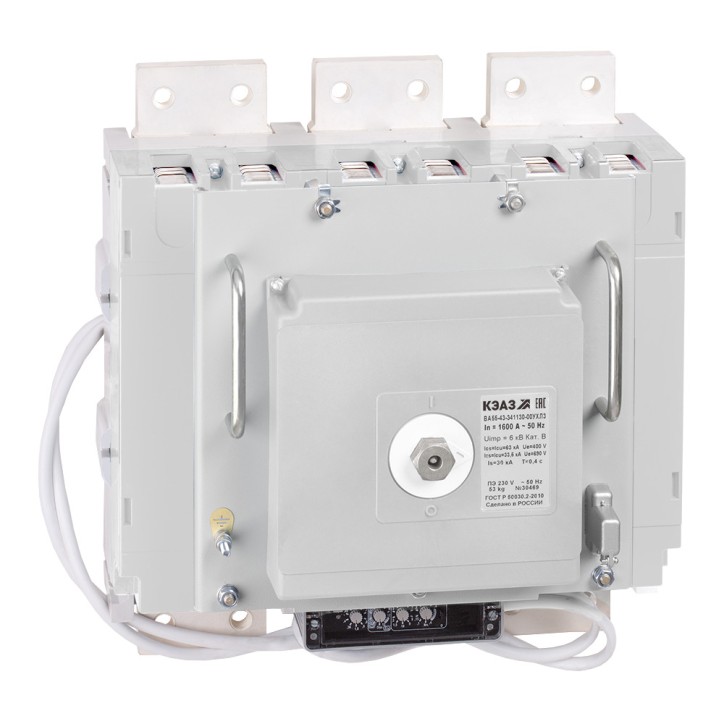Выключатель автоматический ВА55-43-344630-1600А-690AC-ПЭ230AC-УХЛ3-