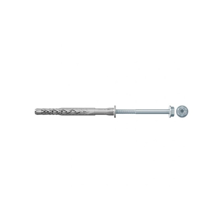 Шуруп фасадный оцинкованный 7X110 US T gvz (200) Шуруп фасадный оцинкованный 7X110 US T gvz (200)