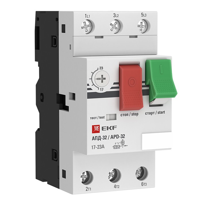 Мотор-автомат 17-23А АПД32 17-23А Мотор-автомат 17-23А АПД32 17-23А