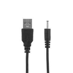 Кабель USB штекер - DC разъем питание 1,4х3,4 мм, спираль 1,5 м REXANT 18-0235