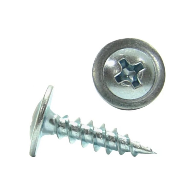 Саморез металл/металл 4,2х41 пресс-шайба острый оцинкованный (4000шт)