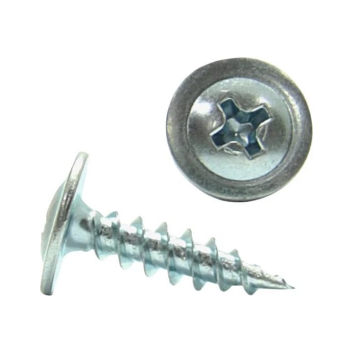 Саморез металл/металл 4,2х41 пресс-шайба острый оцинкованный (4000шт)