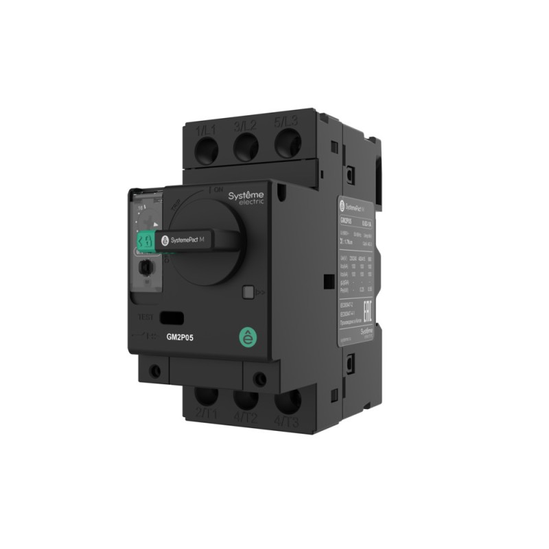 Выключатель автоматический защиты электродвигателя GM2P 1.0-1.6A комб. расцепитель пов.рук. (GV2P06)