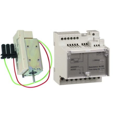 РАСЦЕПИТЕЛЬ MN + ЗАМЕДЛИТЕЛЬ: ПО 400V AC