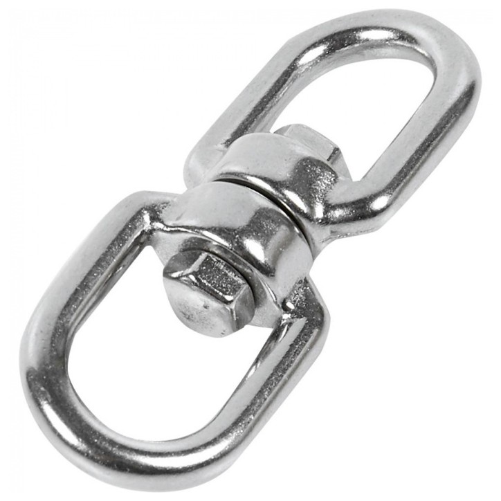 Вертлюг 12мм кольцо-кольцо покрытие цинк Вертлюг 12мм кольцо-кольцо покрытие цинк