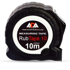 Рулетка RubTape 10 (сталь, с двумя СТОПами, 10 м)