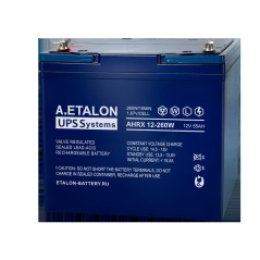 Аккумулятор А.ETALON AHRX 12В 55 А/ч 260W