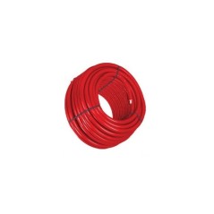Труба сшитый полиэтилен Radi Pipe 16х2.2 PE-Xa EVOH в теплоизоляции 6 мм красной, PN10, бухта 100м
