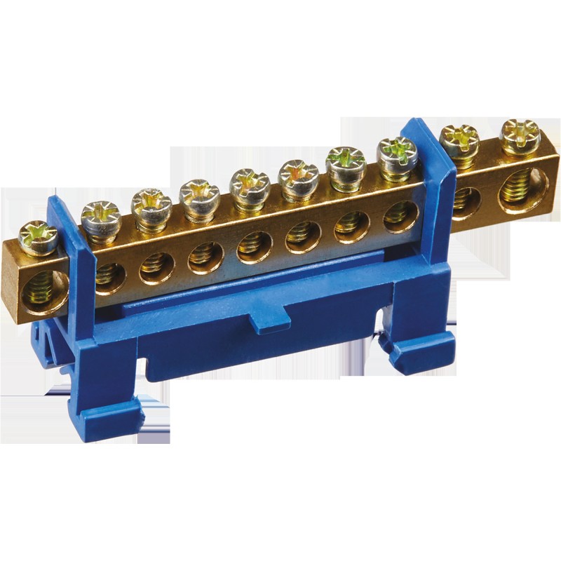 Шина нулевая на DIN-изоляторе тип Стойка NBB-M69-10P/B