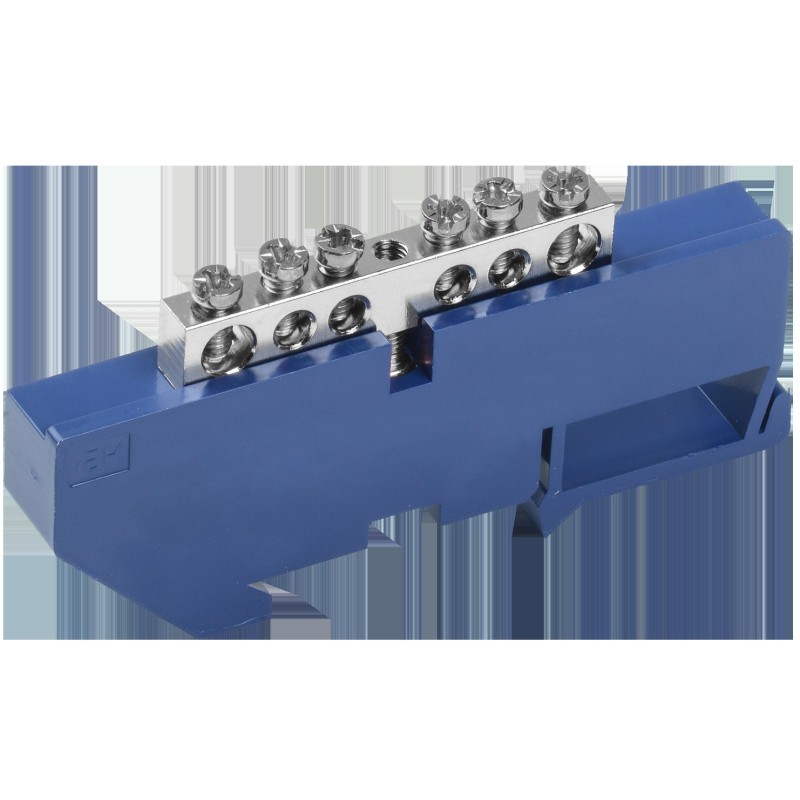 Шина N ''ноль'' на DIN-изоляторе Ni ШНИ-6х9-6-Д-С