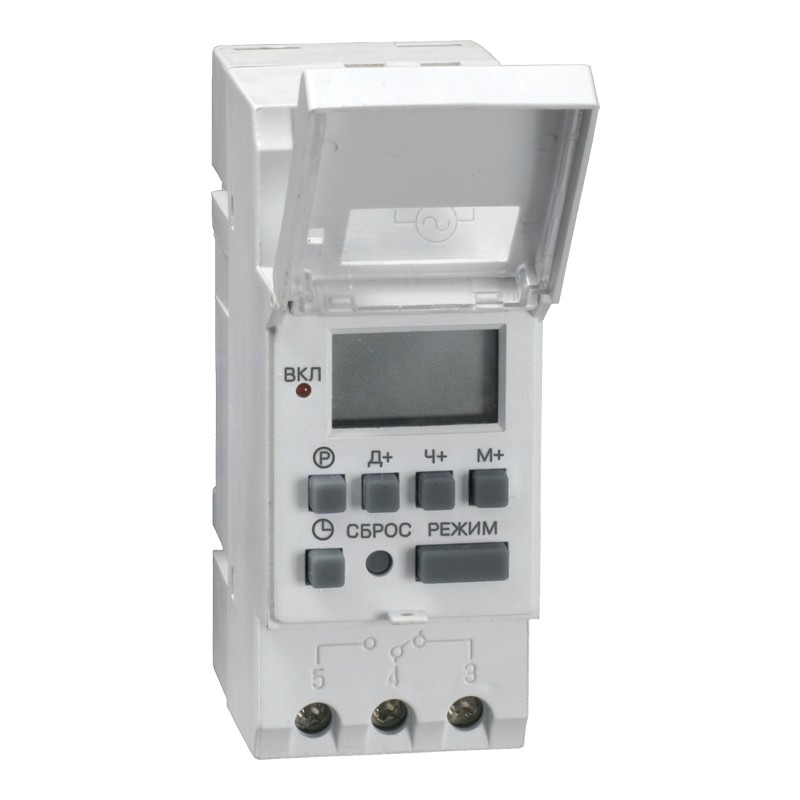 Таймер цифровой ТЭ15 16А 230V на DIN-рейку