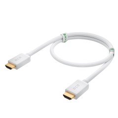 Кабель HDMI 2.0, Ultra HD 19M на 19M, 1.5 м., белый, GCR-HM761-1.5m