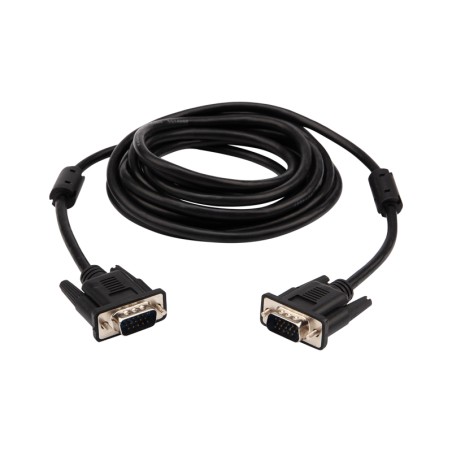 Кабель VGA - VGA с ферритами, длина 1,8 метра, черный PROconnect, 17-5503-6