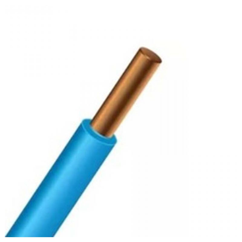 Провод силовой ПуВ-нг(А)-LS 1х6 синий бухта 250 м