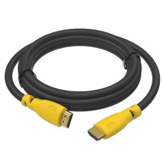 Кабель HDMI 2.0, Ultra HD 19М на 19М, 15 м., черный-желтый, GCR-HM341-15.0m