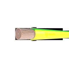 Провод силовой ПуГВнг(A)-LS 1х50 зелено-желтый
