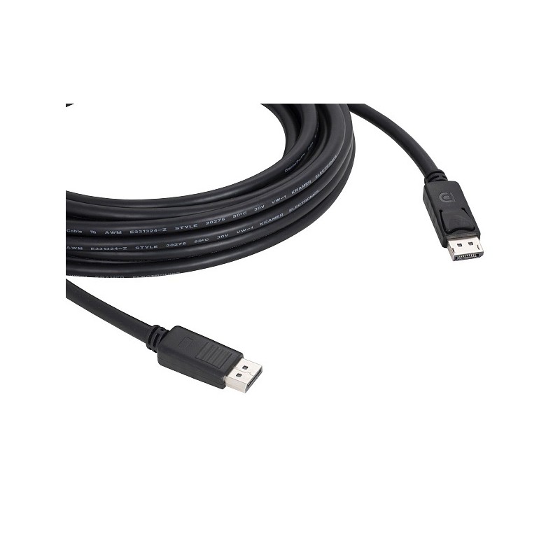 Кабель DisplayPort 1.2 M на DisplayPort M, 10.6 м., черный