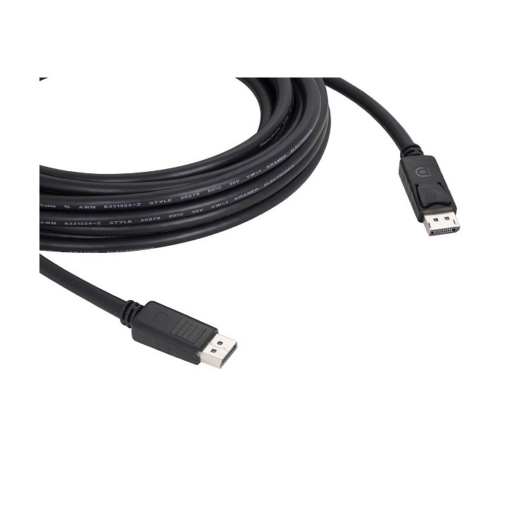 Кабель DisplayPort 1.2 M на DisplayPort M, 10.6 м., черный