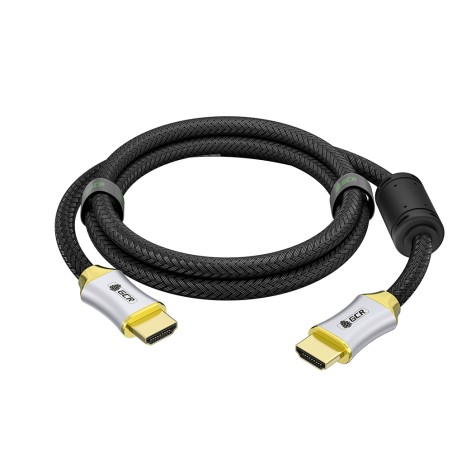 Кабель HDMI 2.0, Ultra HD 19М на 19М, 1 м., черный нейлон, GCR-51280