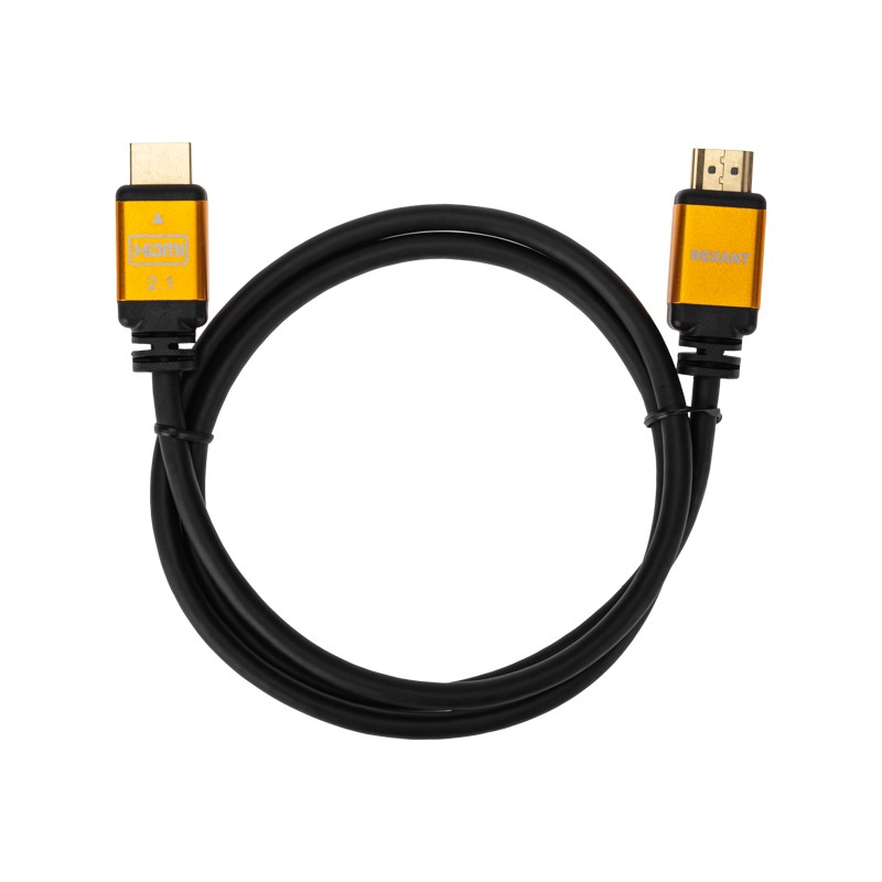 Кабель HDMI - HDMI 2.1 длина 1,5 метра GOLD REXANT 17-6003