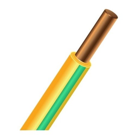 Провод силовой ПуВ-нг(А)-LS 1х2.5 ж/з бухта 500 м