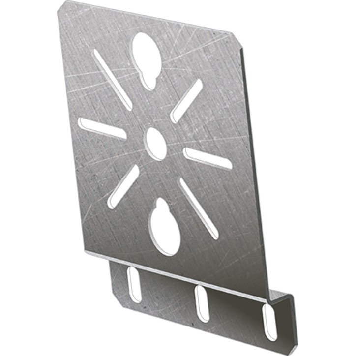 Пластина монтажная вертикальная горячеоцинкованная Пластина монтажная вертикальная горячеоцинкованная