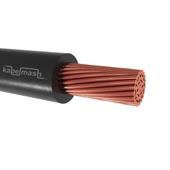 Провод силовой ПуГВнг(А)-LS 1х4 черный (100м)