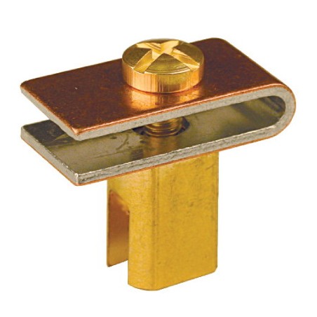 Клемма заземления для проволочного лотка