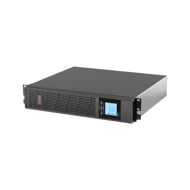 Линейно-интерактивный ИБП ДКС серии Info Rackmount Pro, 1000 ВА/800 Вт,1/1, EPO, USB, RJ45, 3xIEC C13, Rack 2U, SNMP/AS400 slot,