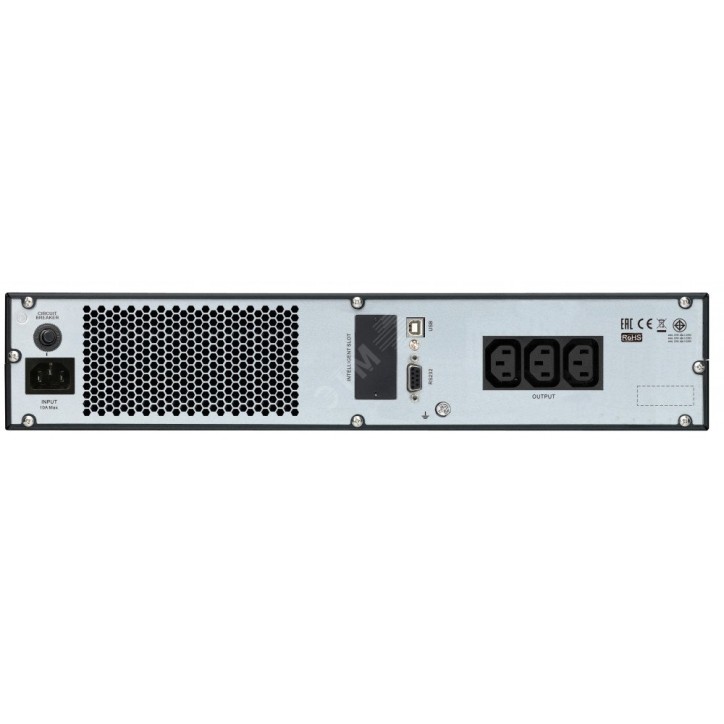 Источник бесперебойного питания Online Easy UPS 1000 Ва/ 800 Вт Rack 3x IEC C13