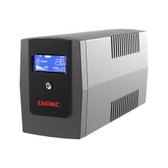 Источник бесперебойного питания line-interactive, Info LCD 800 ВА/480 Вт, 1/1, 3xIEC C13, USB + RJ45, LCD, 1x8Aч