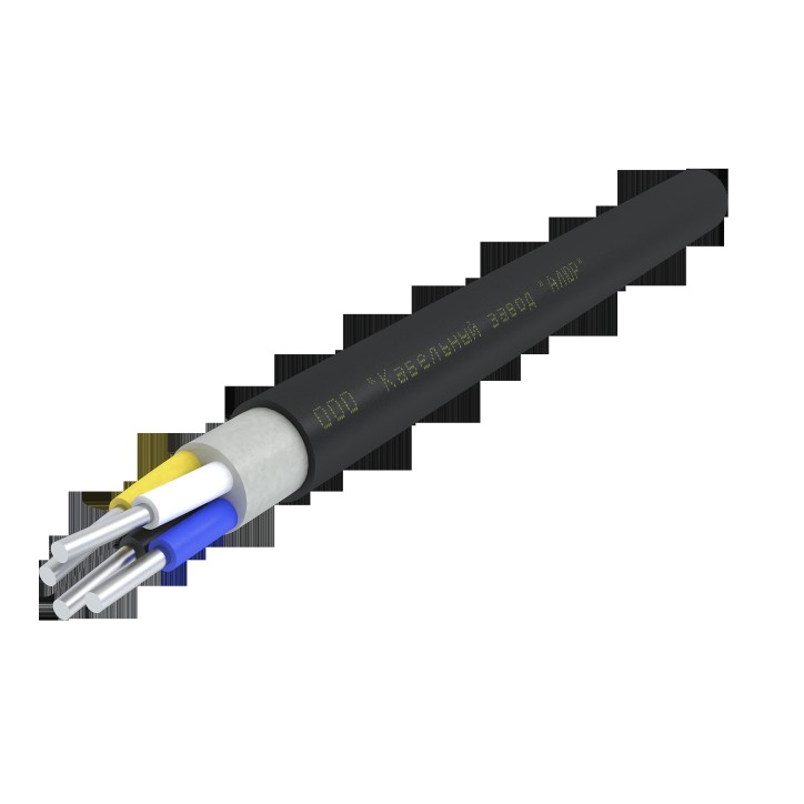 Кабель силовой АсВВГнг(А)-LS 4х2.5 ок(N)-0.66 черный бар