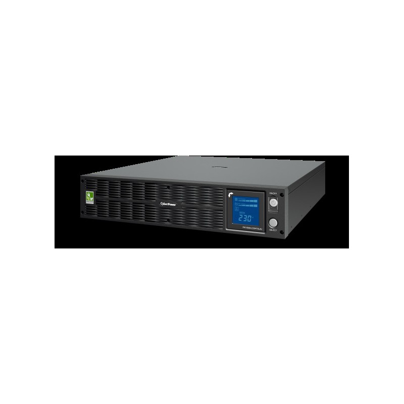 ИБП CyberPower PR1000ELCDRTXL2U Rackmount Line-Interactive 1000VA/750W 10 IEC-320 C13 розеток USBиSerial сухие контакты EPO SNMP