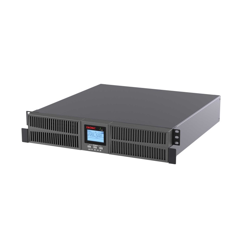 Источник бесперебойного питания Online Small Rackmount, 3000 ВА/2700 Вт, 1/1, 8xIEC C13, EPO, USB, RS-232, Rack 2U, з/у 6А, без 