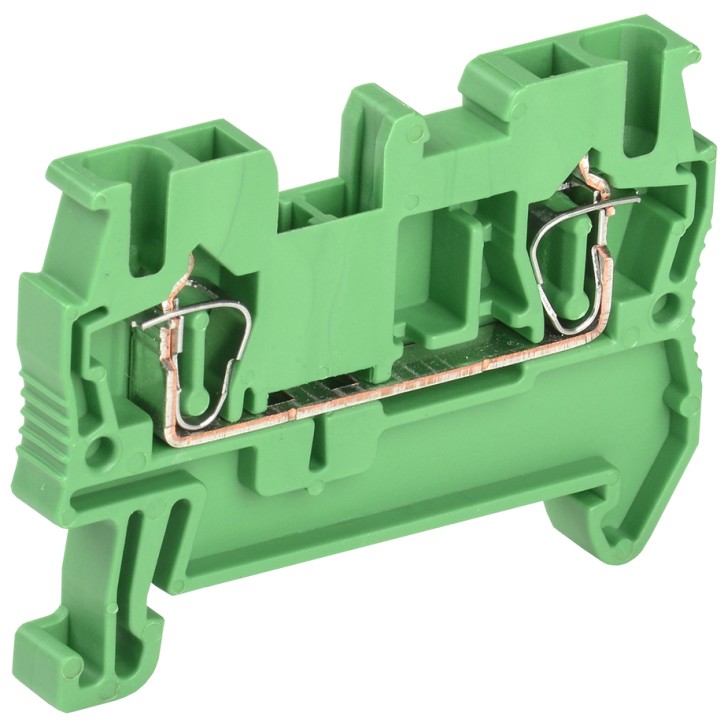 Клемма пружинная КПИ 2в-1,5 17,5А зеленый