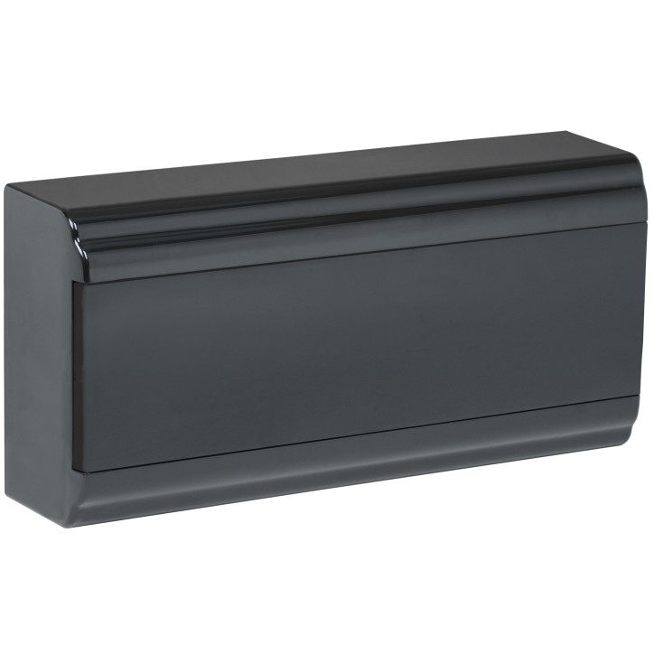 Корпус модульный пл. нав. ЩРН-П-18 PRIME черный IP41 Корпус модульный пл. нав. ЩРН-П-18 PRIME черный IP41