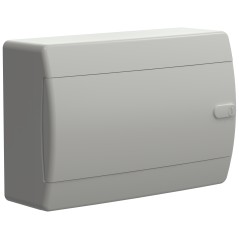 Корпус пластиковый навесной на 12 модулей ЩРН-П-12 IP41 UNION Compact белая дверь