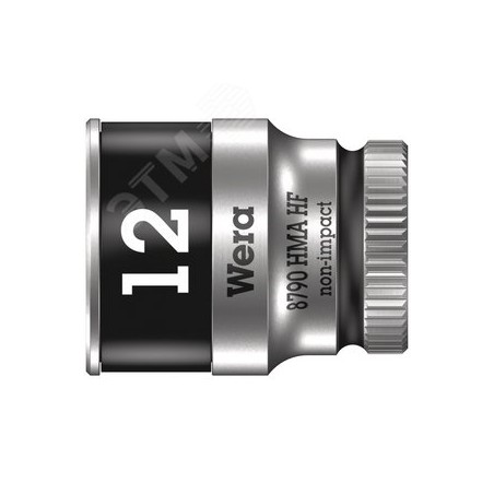 Головка торцевая шестигранная 8790 HMA HF Zyklop DR 1/4 с функцией фиксации крепежа 12X23 мм