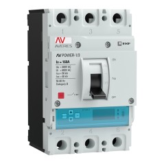 Выключатель автоматический AV POWER-1/3 160А 50кА ETU6.2