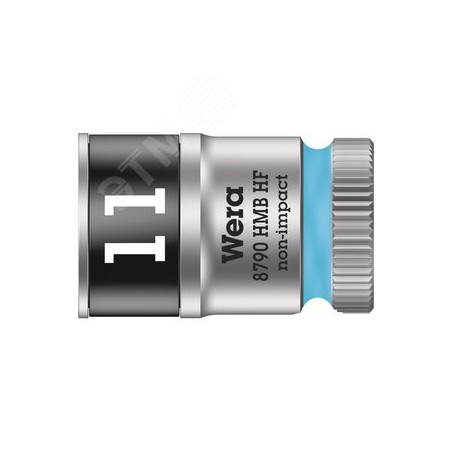 Головка торцевая шестигранная 8790 HMB HF Zyklop DR 3/8 с функцией фиксации крепежа 11X29 мм