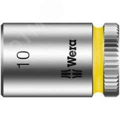 Головка торцевая шестигранная 8790 HMA Zyklop DR 1/4 10X23 мм