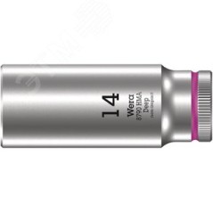 Головка торцевая шестигранная 8790 HMA Deep DR 1/4 глубокая 14X50 мм