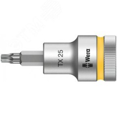 Головка торцевая со вставкой 8767 C HF TORX Zyklop DR 1/2 с фиксацией крепежа TX 25 x 60 мм