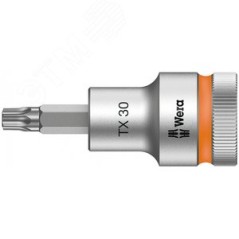 Головка торцевая со вставкой 8767 C HF TORX Zyklop DR 1/2 с фиксацией крепежа TX 30 x 60 мм