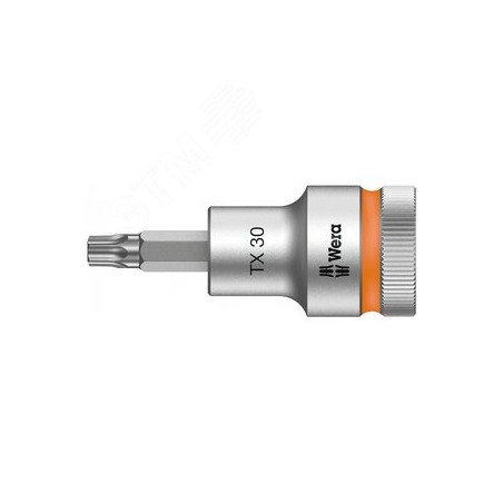 Головка торцевая со вставкой 8767 C HF TORX Zyklop DR 1/2 с фиксацией крепежа TX 30 x 60 мм