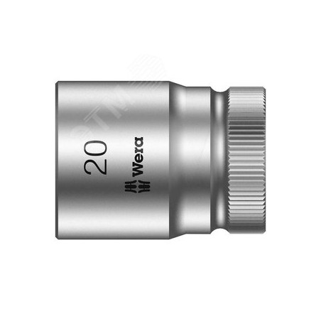 Головка торцевая шестигранная 8790 HMC Zyklop DR 1/2 20X37 мм