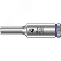 Головка торцевая шестигранная 8790 HMA Deep DR 1/4 глубокая 4X50 мм