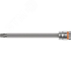 Головка торцевая 8767 A HF TORX Zyklop со вставкой DR 1/4 с функцией фиксации крепежа TX 30 x 100 мм