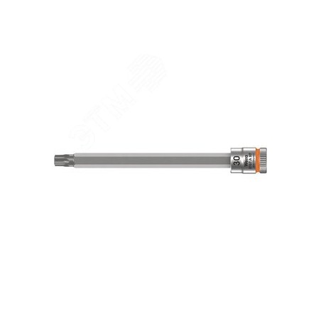 Головка торцевая 8767 A HF TORX Zyklop со вставкой DR 1/4 с функцией фиксации крепежа TX 30 x 100 мм