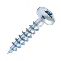Саморез 4.2х32 с прессшайбой, острый, цинк (100шт/уп)